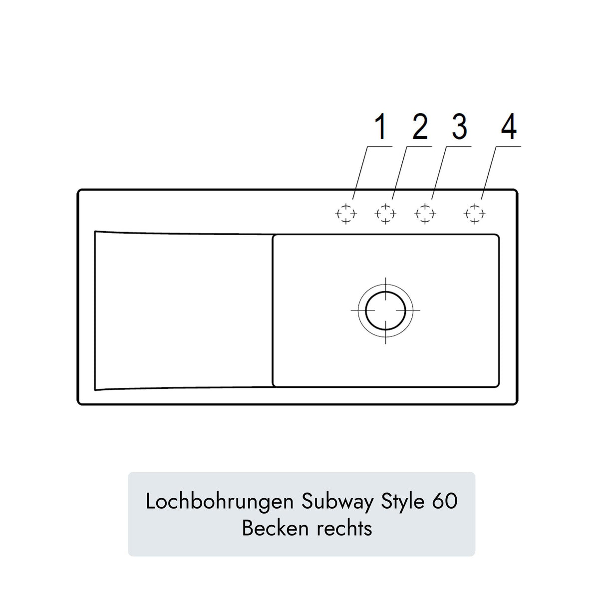 Villeroy & Boch Subway Style 60