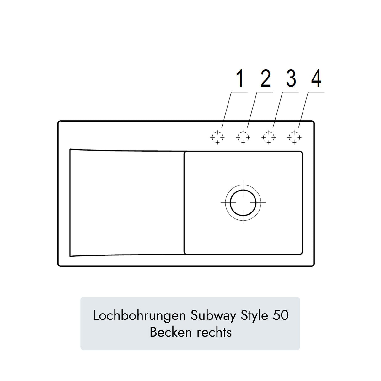 Villeroy & Boch Subway Style 50