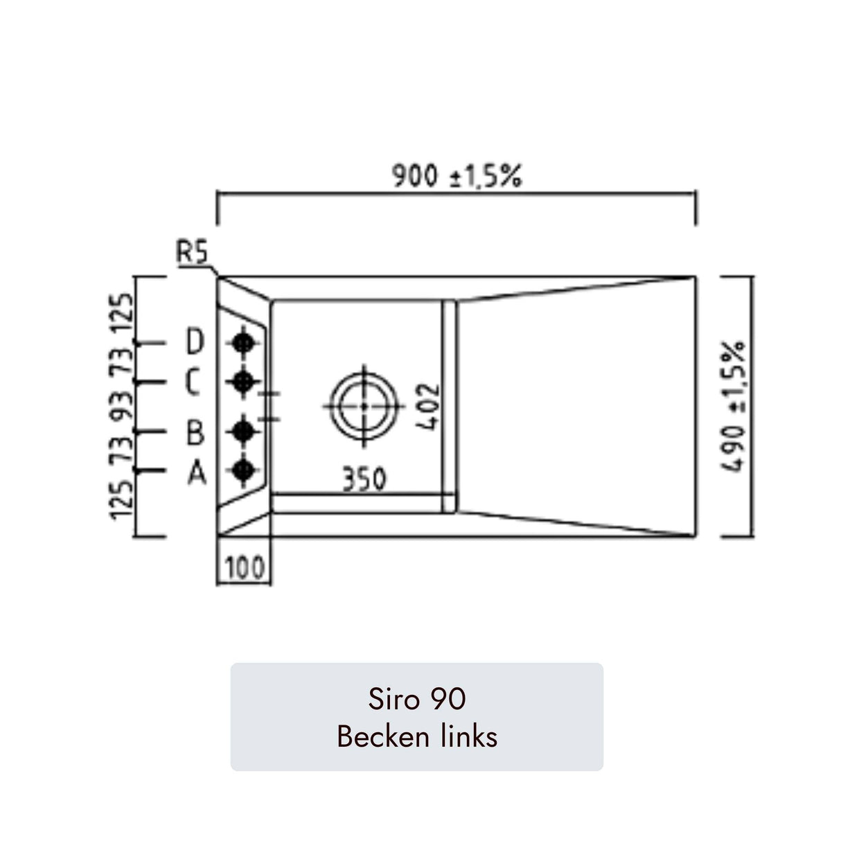 Systemceram Siro 90 (Nur noch bis zum 30.06.2026 erhältlich)