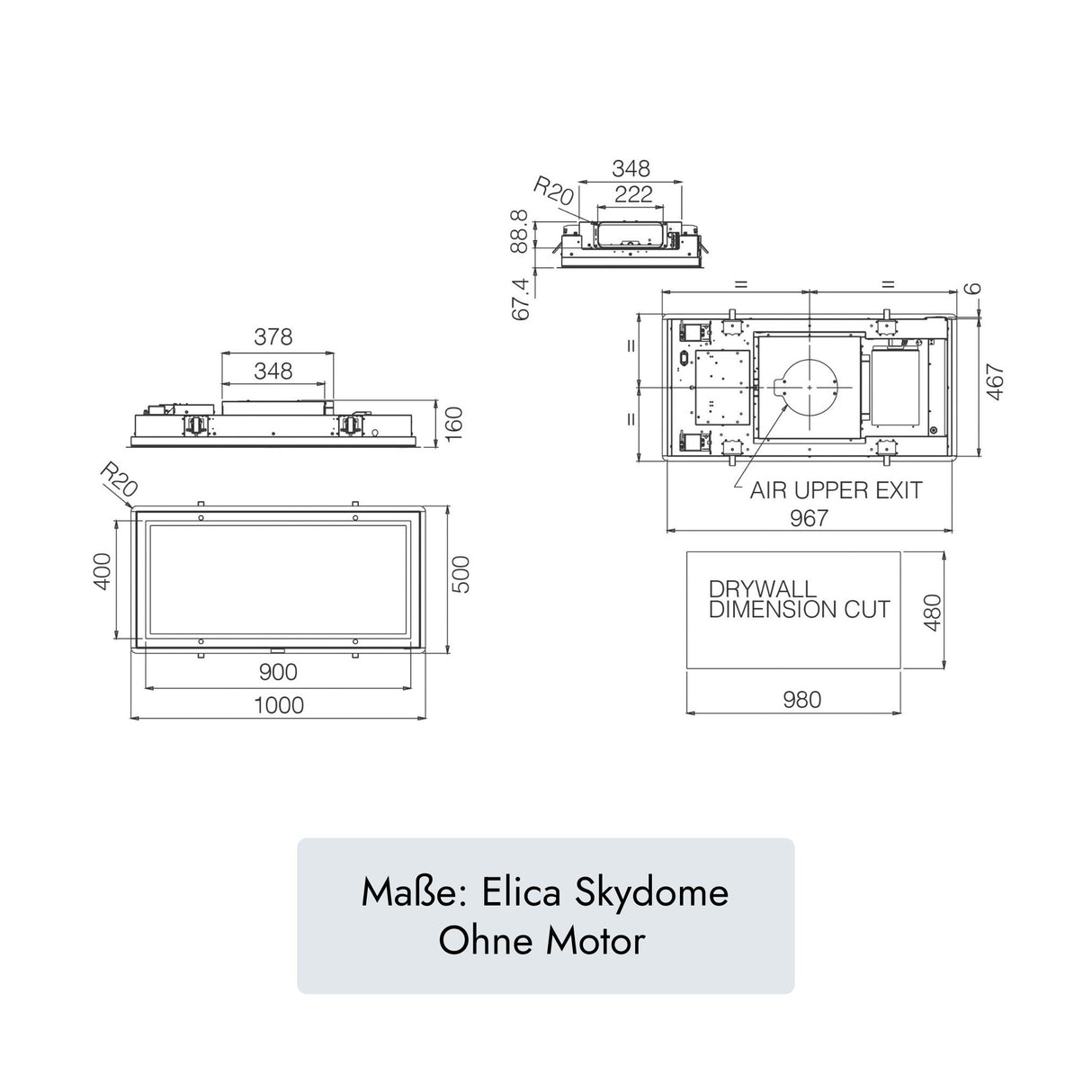 "Elica Skydome Deckenlüfter" von Elica (Bild 10). / /