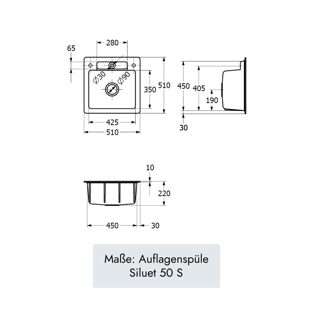 Villeroy & Boch Siluet 50 S