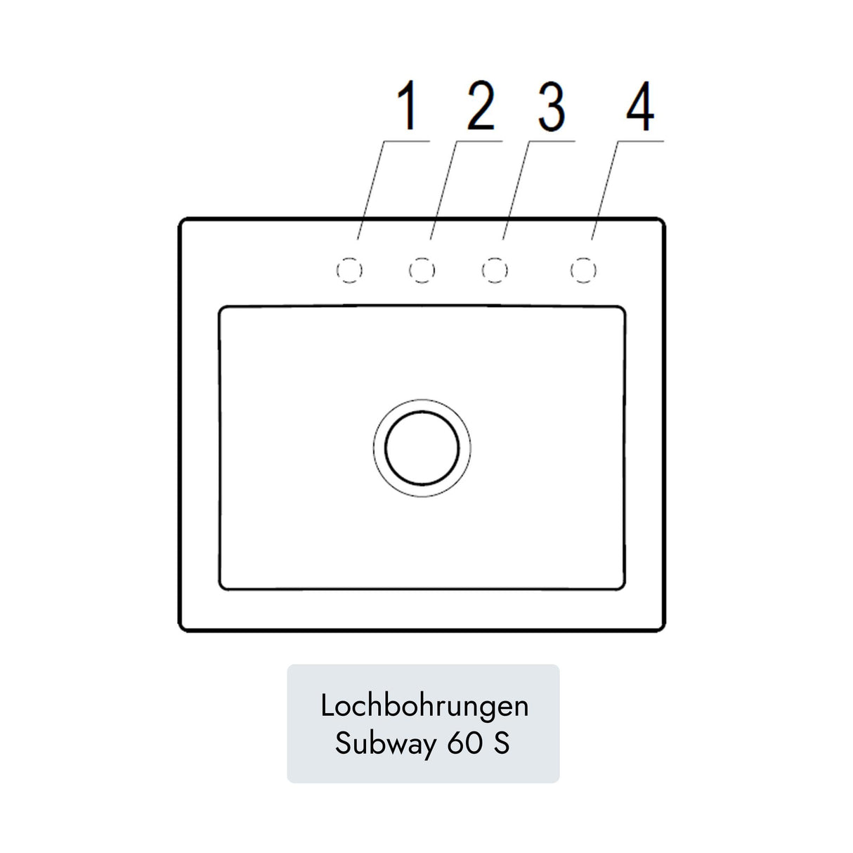 Villeroy & Boch Subway 60 S