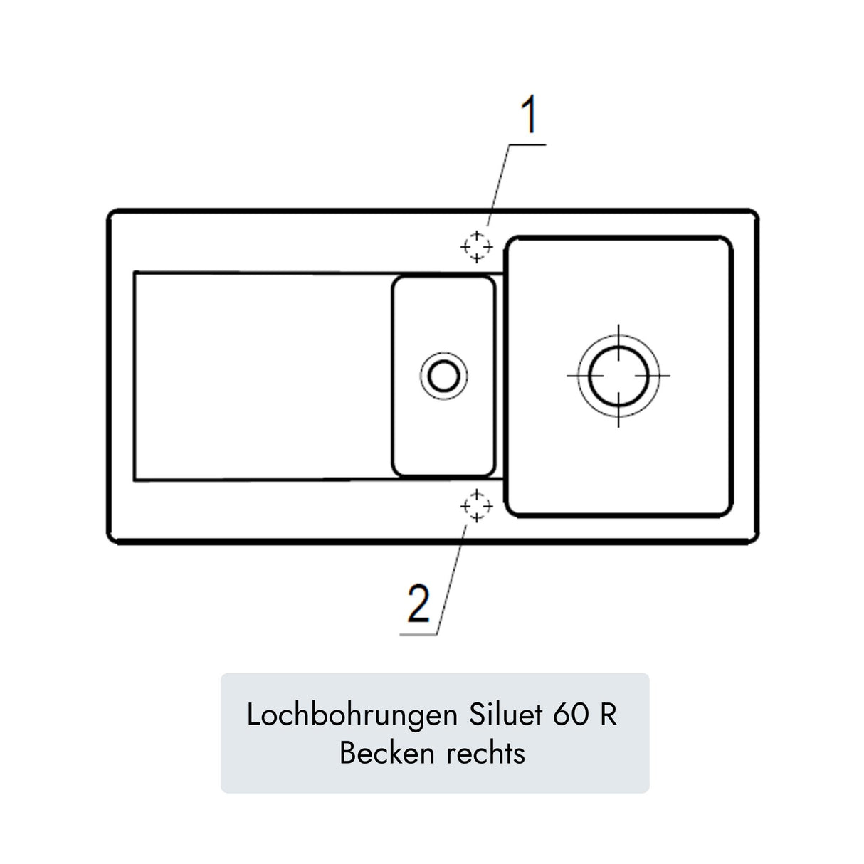 Villeroy & Boch Siluet 60 R