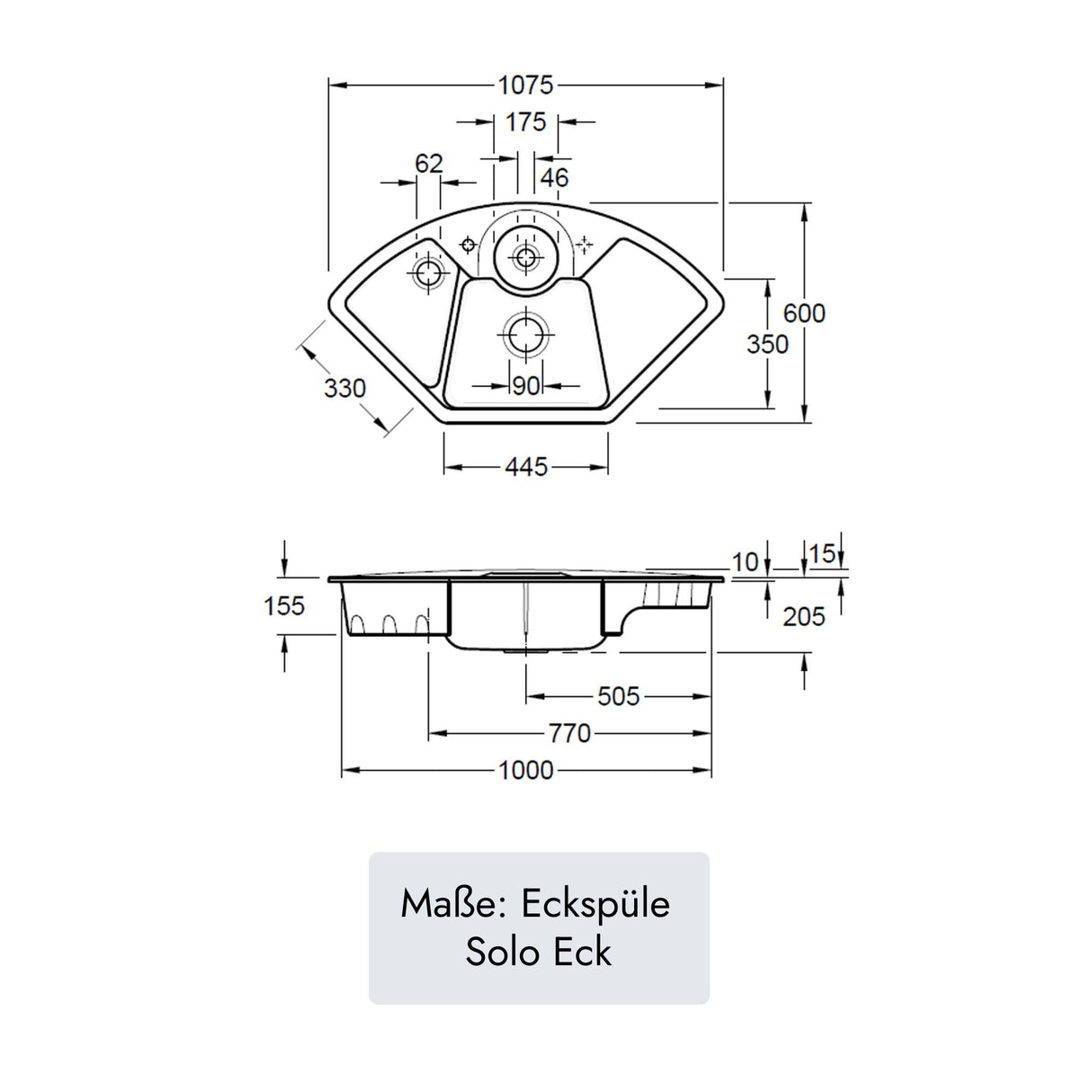 Villeroy & Boch Solo Eck