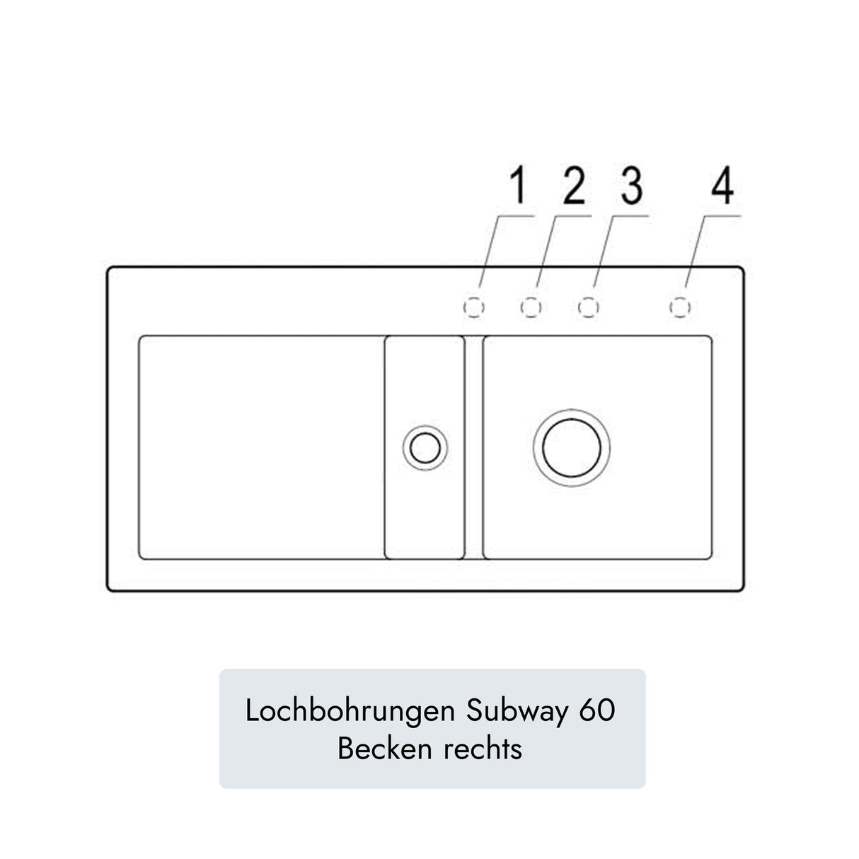 Villeroy & Boch Subway 60