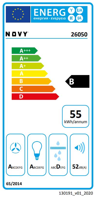 Lüfterbaustein Novy Crystal