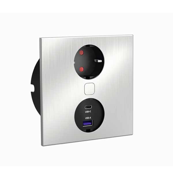 Duplex Q Steckdosenelement