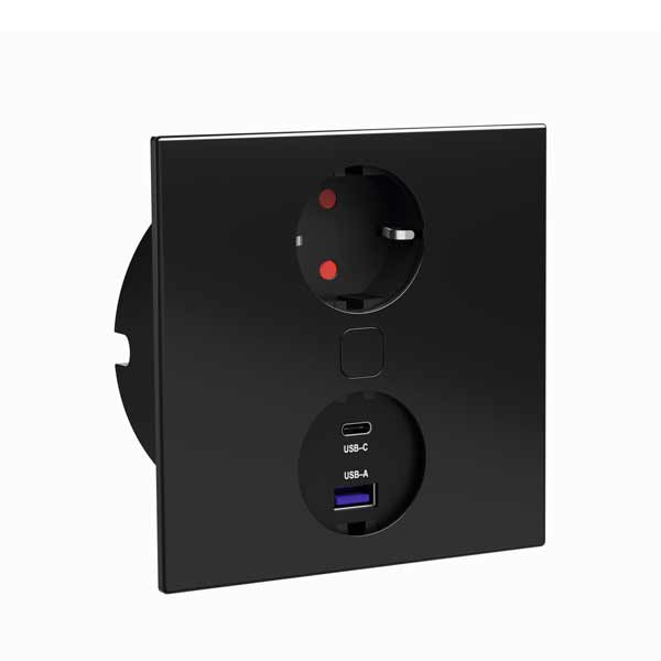 Duplex Q Steckdosenelement