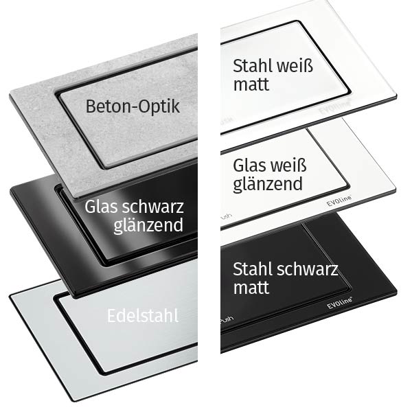 EVOline BackFlip drehbare Steckdose