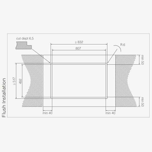 NikolaTesla Switch von Elica in Schwarz