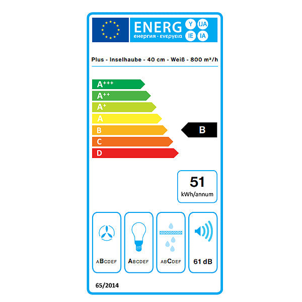 Falmec Mira Plus Wand/Inselhaube