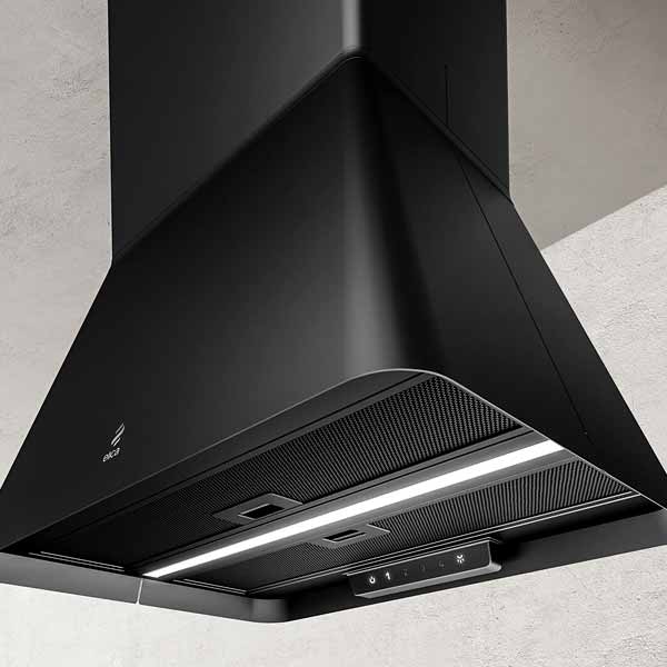 Inselhaube Ikona Schwarz