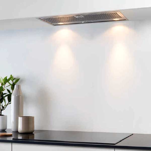 Lüfterbaustein Novy Essence Edelstahl