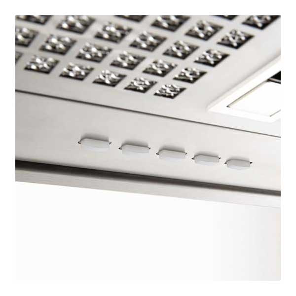 Lüfterbaustein Novy Essence Edelstahl