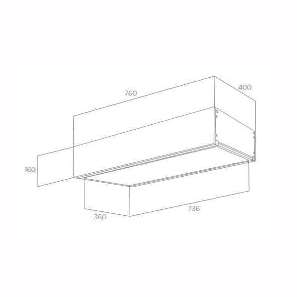 Elica Kit Full-LED-Modul für elica Open Suite Superior