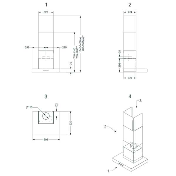 Novy Salsa Wandhaube