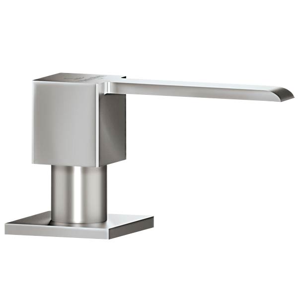 Villeroy & Boch Spülmittelspender eckig Edelstahl massiv matt