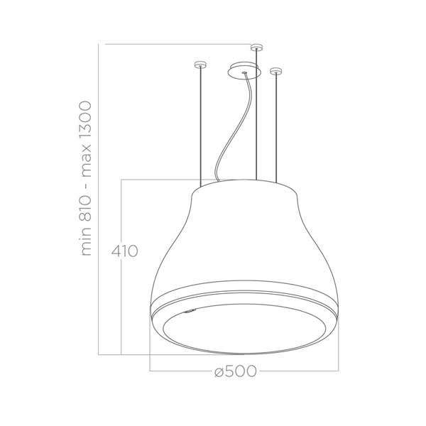 Elica Shining Inselhaube