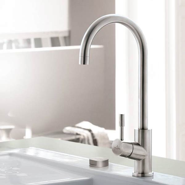 Villeroy & Boch Umbrella Edelstahl massiv Armatur