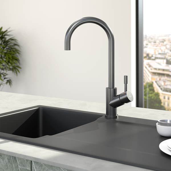 Villeroy & Boch Umbrella Edelstahl massiv Armatur