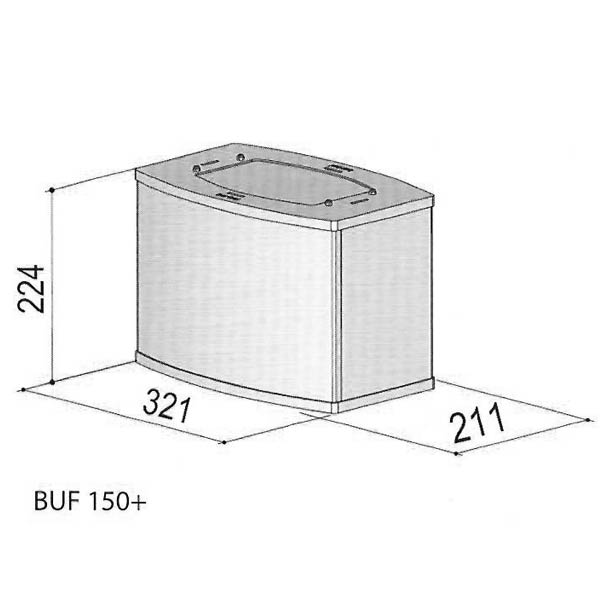Berbel BUF 150+ Umluftfilter