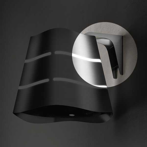 Elica Wandmontage-Set Edelstahl Wave + Easy