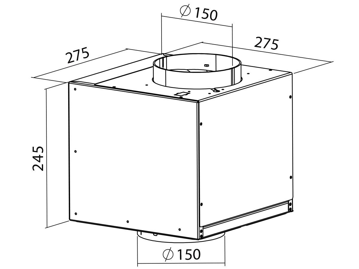 Falmec Würfelmotor 950 m3/h