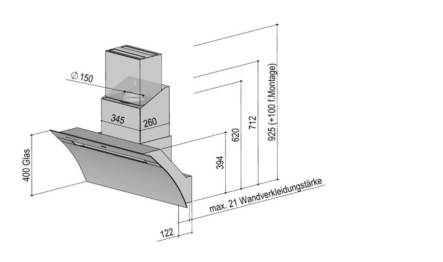 Glassline BKH GL Kopffreihaube von Berbel