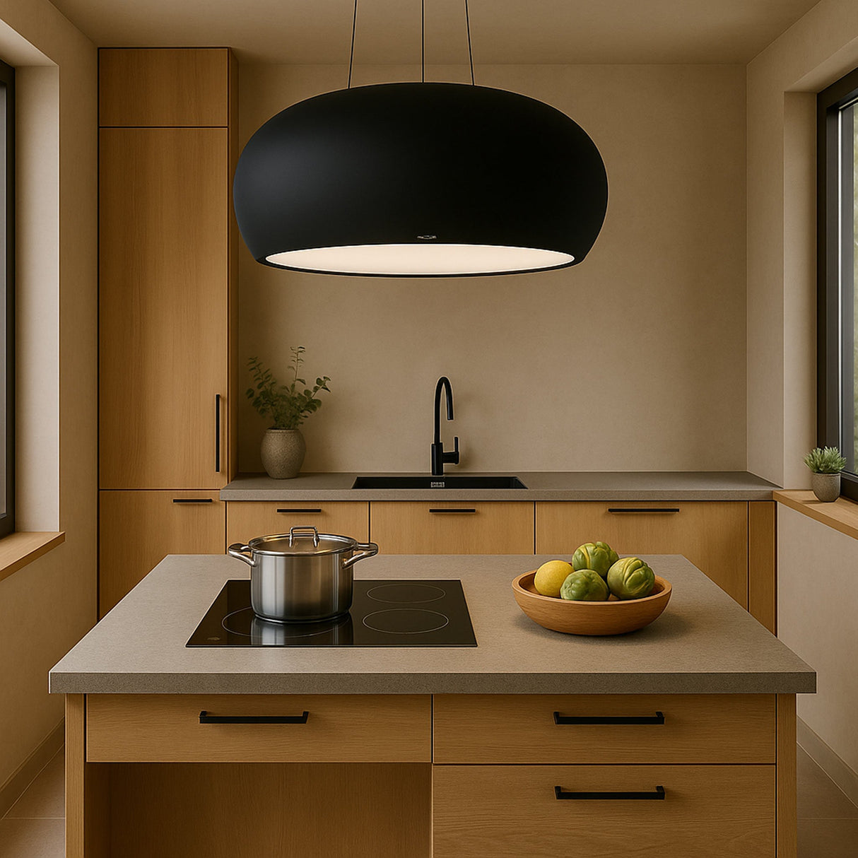 Elica Seashell Inselhaube