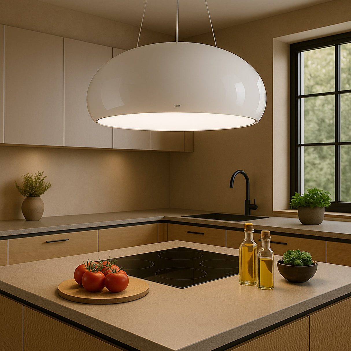 Elica Seashell Inselhaube