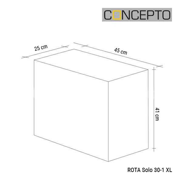 Concepto ROTA Solo 30-1 XL + 40-1 XL
