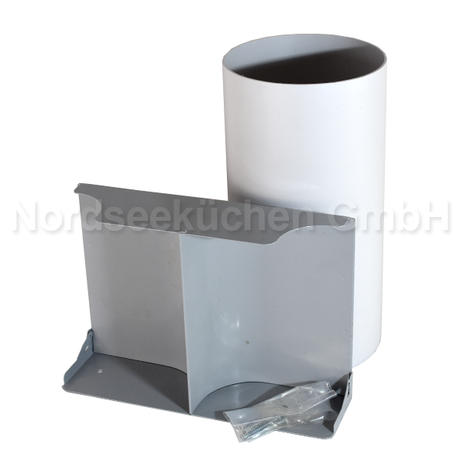 Falmec breite Umluftweiche für Wandhauben