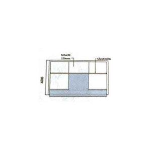 Falmec Schacht 120 mm für Virgola-Serie und Move
