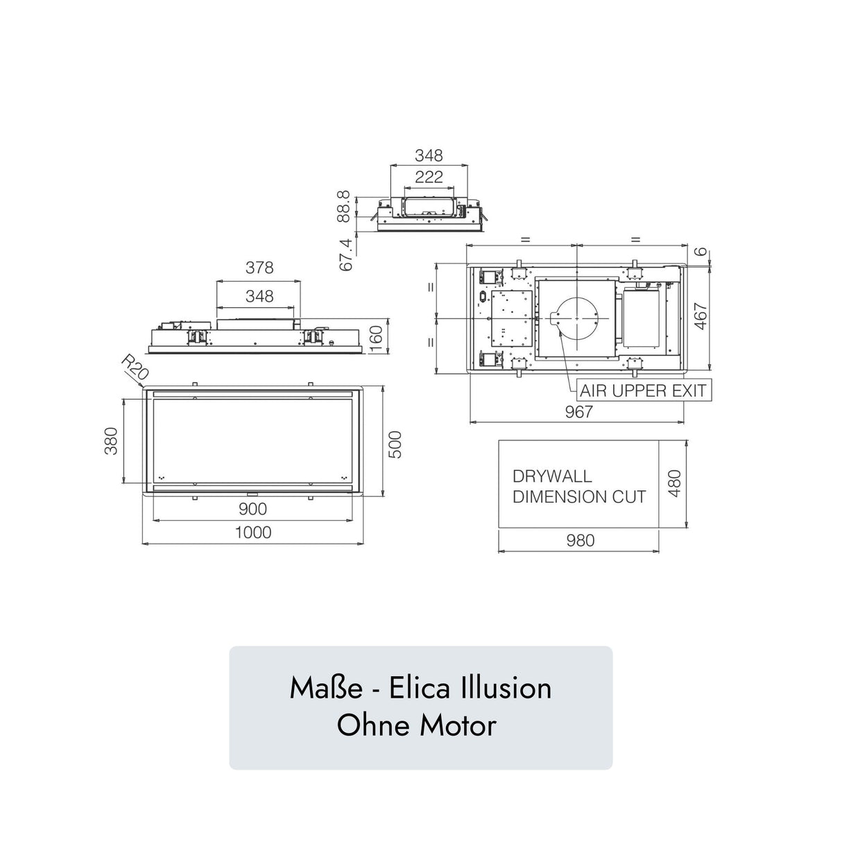 "Elica Illusion Deckenlüfter" von Elica (Bild 11).  /  /