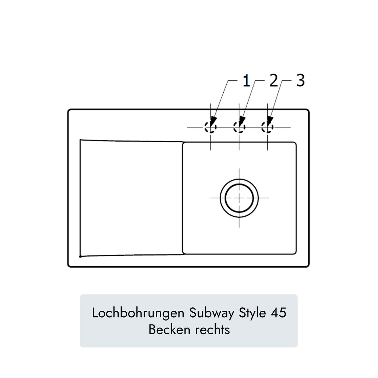 Villeroy & Boch Subway Style 45