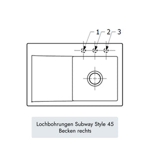 Villeroy & Boch Subway Style 45