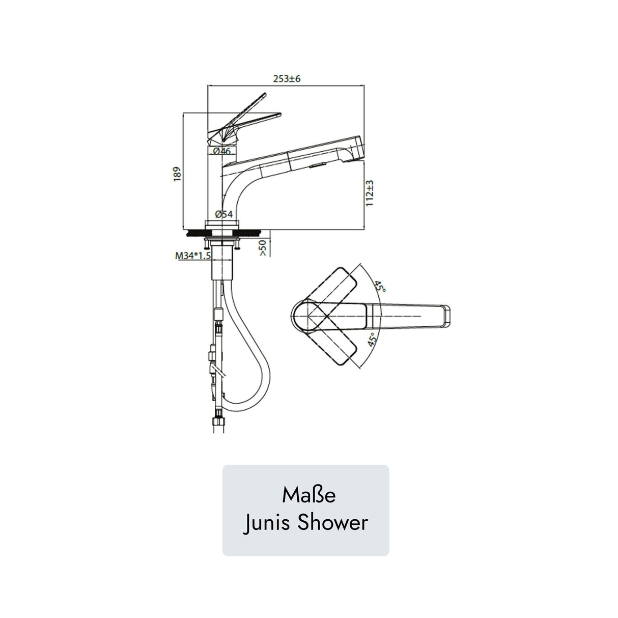 Villeroy & Boch Junis Shower