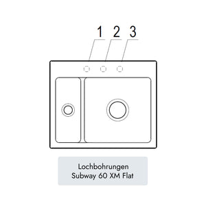 Villeroy & Boch Subway 60 XM Flat