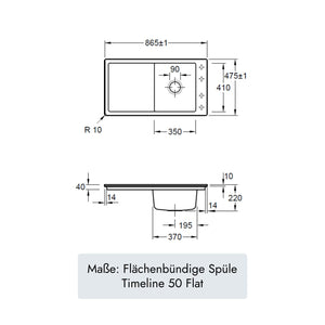 Villeroy & Boch Timeline 50 Flat
