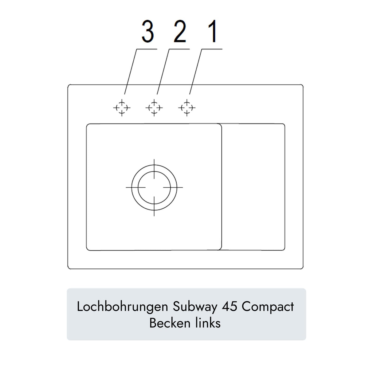 Villeroy & Boch Subway 45 Compact