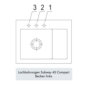 Villeroy & Boch Subway 45 Compact