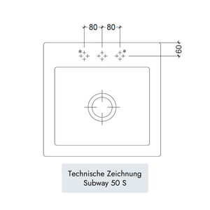 Villeroy & Boch Subway 50 S