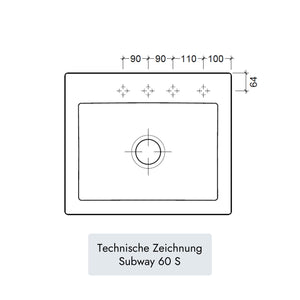 Villeroy & Boch Subway 60 S
