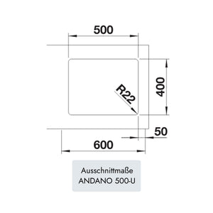 Blanco ANDANO 500-U