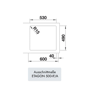 Blanco ETAGON 500-IF/A