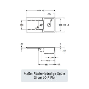 Villeroy & Boch Siluet 60 R Flat
