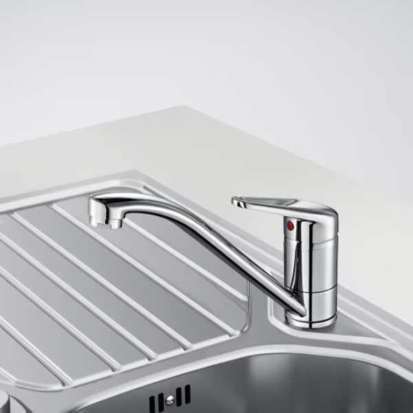 Franke NOVARA-PLUS Festauslauf Chrom Hochdruck