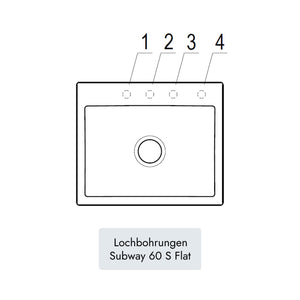 Villeroy & Boch Subway 60 S Flat