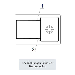 Villeroy & Boch Siluet 45