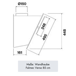 Falmec Verso Kopffreihaube